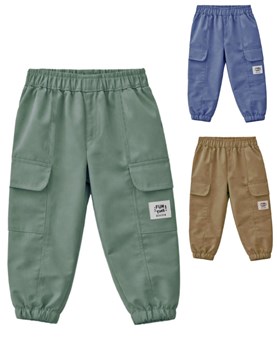 Pantalón bebe varón color cargo.Gepetto