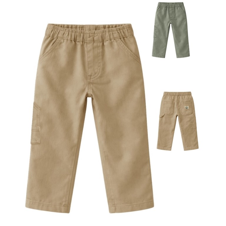 Pantalón bebe varón color carpintero.Gepetto