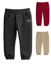 Jogger bb varón c/puño en cintura (abajo elástico) y estampa osito.Gepetto