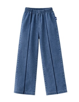 Jean junior nena con recorte delantero.Gepetto