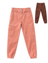 Pantalón junior nena color cargo.Gepetto