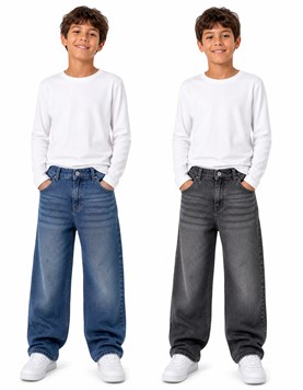 Jean junior nena wide leg.Gepetto