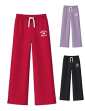 Pantalón recto junior nena deportivo soft alo con logo.Gepetto