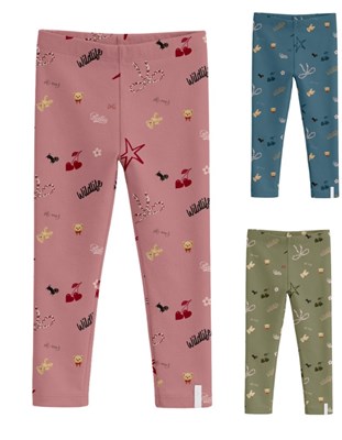 Calza junior nena larga estampada trendy.Gepetto