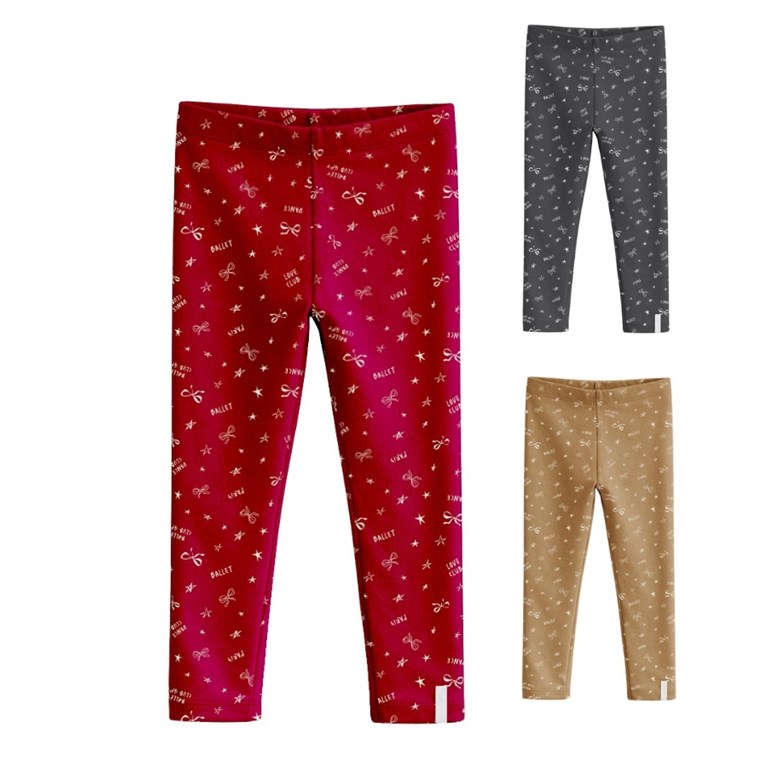 Leggin junior nena larga estampada moños.Gepetto