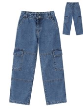 Jean recto junior varon cargo.Gepetto