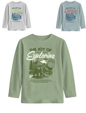 Remera junior varón con estampa exploring.Gepetto