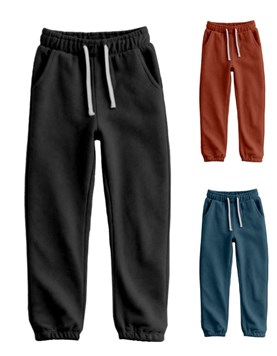 Jogger junior varón frisa básico.Gepetto