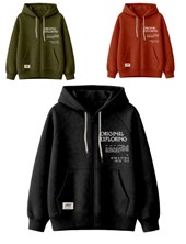 Campera junior varón oversize ranglan con estampa.Gepetto.