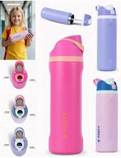 BOTELLA TERMICA DOBLE PARED, DBLE PICO CON BOTON DE APERTURA 700 ML. FOOTY