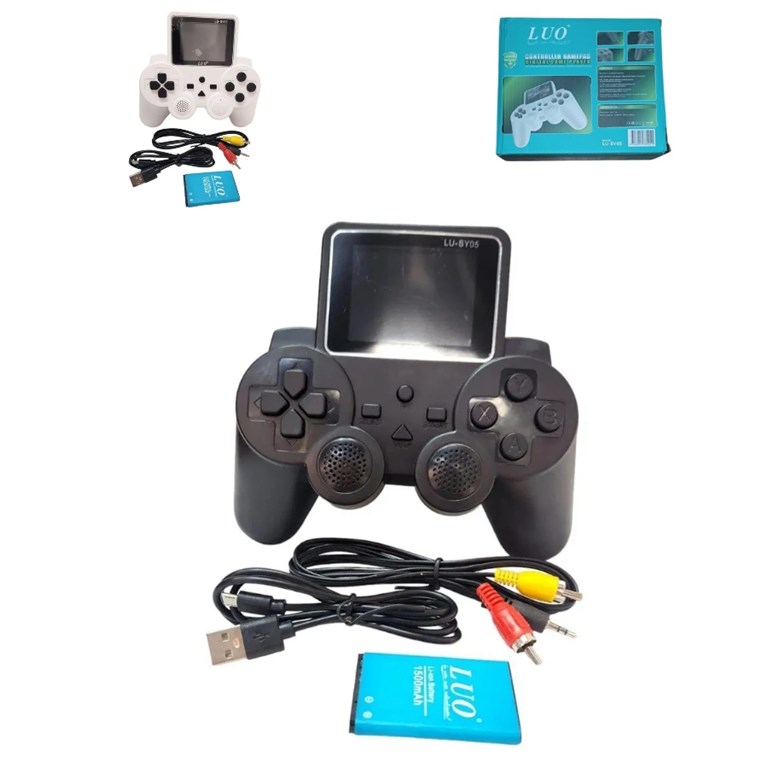 JOYSTICK GAMER SE CONECTA A TV.   INLCUYE: 520 JUEGOS + CABLE CONECTOR TV