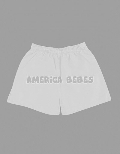 Short colegial BLANCO gabardina.Baby skin.