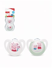Set de 2 Chup. Star 6-18 meses PEPPA PIG. NUK