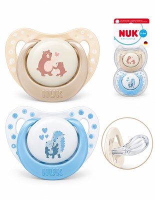 Set Chup. First Choice 0-6m - Oso/Caballito de Mar, NUK