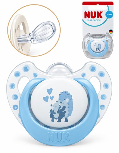 Chupete First Choice 0-6m Caballito de Mar. NUK