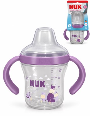 Vaso Aprendizaje PM 150 ml Hipopótamo - Violeta, NUK