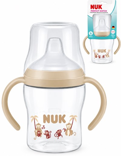Vaso Aprendizaje PM 150 ml Mono - Beige NUK