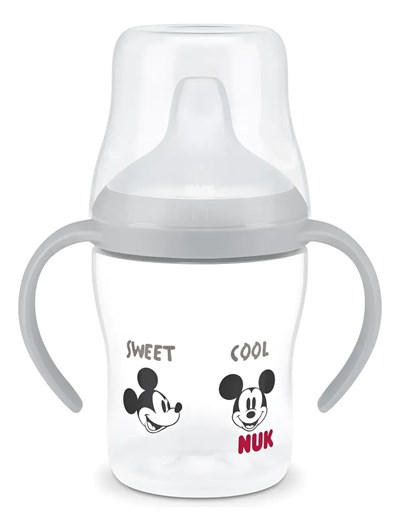 Vaso Aprendizaje PM 150 ml CT Mickey Mouse - Gris. NUK