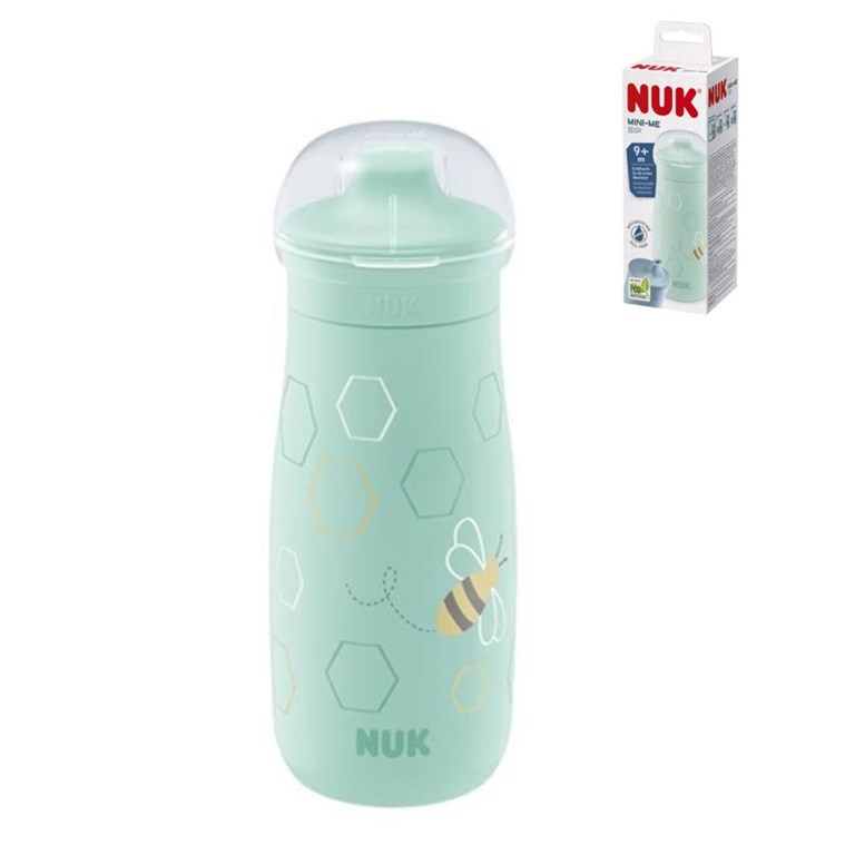 VASO MINI-ME SIP 300ML ABEJA - VERDE. NUK