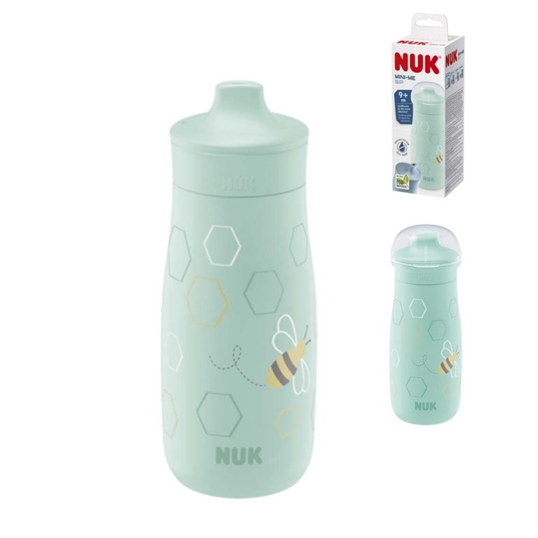 VASO MINI-ME SIP 300ML ABEJA - VERDE. NUK