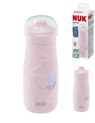 VASO  MINI-ME SIP 300ML  MARIPOSA - ROSA. NUK