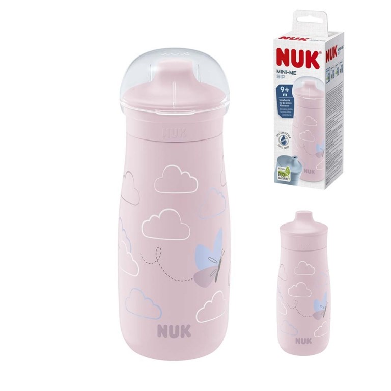 VASO  MINI-ME SIP 300ML  MARIPOSA - ROSA. NUK