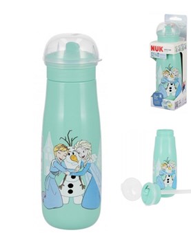Vaso mini-me flip 450ml.frozen,la botella deportiva, moderna y sustentable para niños a partir de los 12 meses.Nuk