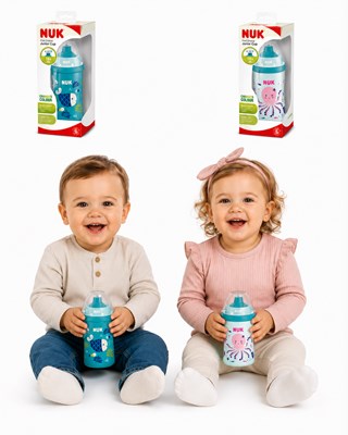 PROMO 45% OFF Vaso Junior Cup 300 ml Efecto Camaleón - Diseño Surtido. NUK
