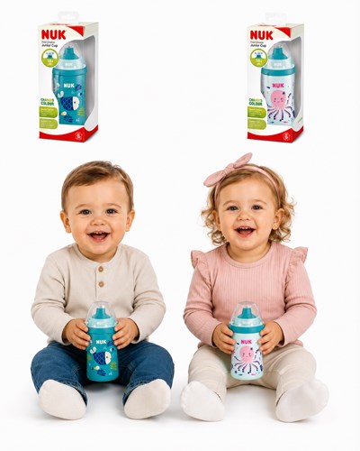 PROMO 45% OFF Vaso Junior Cup 300 ml Efecto Camaleón - Diseño Surtido. NUK