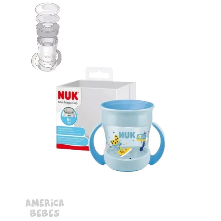 VASO LINA MINI MAGIC CUP AZOL ESTAMPADO HORMIGA NUK