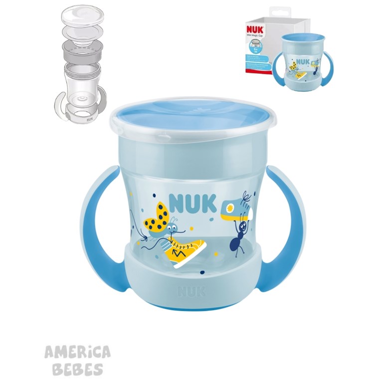 VASO LINA MINI MAGIC CUP AZOL ESTAMPADO HORMIGA NUK