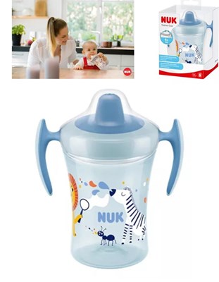 VASO EVO TRAINER CUP CEBRA AZUL. NUK