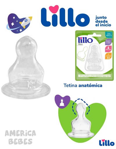 TETINA ANATOMICA  6+ NESES LILLO