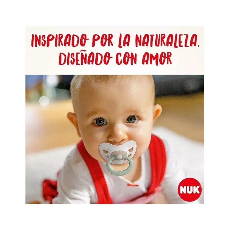 PROMO 35% OFF SET CHUPETES X2 ROSA SILICONA SIGNATURE 0-6 NUK