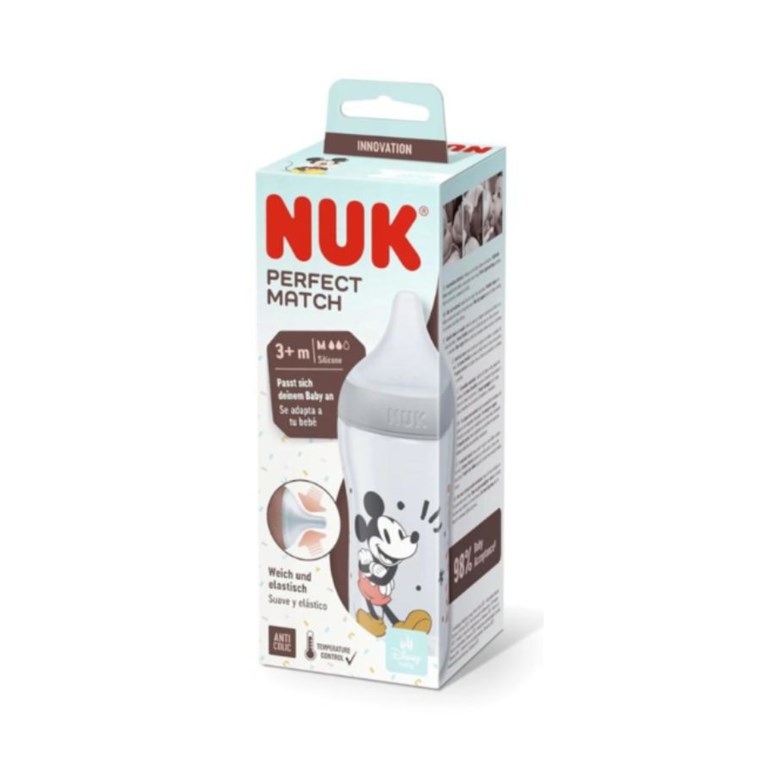 MAMADERA PERFECT MATCH +3M 260ML MICKEY. DISNEY