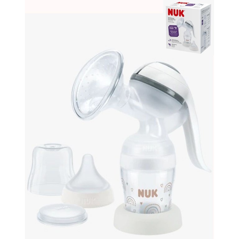 SACALECHE MANUAL BREAST PUMP. NUK