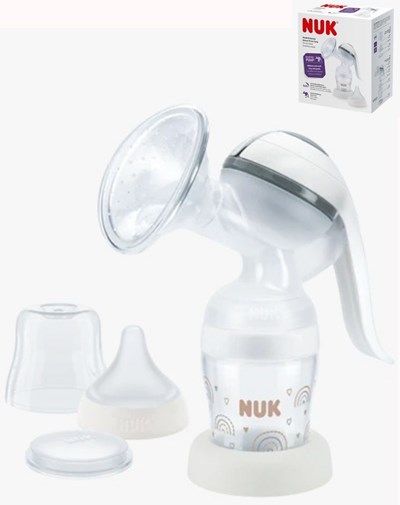 SACALECHE MANUAL BREAST PUMP. NUK