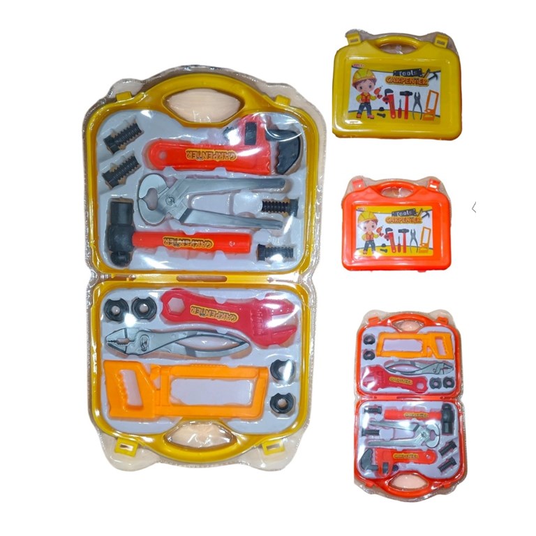 1168 SET DE HERRAMIENTAS 15 PCS EN VALIJA 42 CM