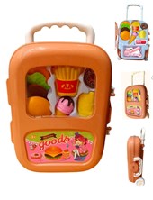 171-218 SET DE COMIDA X17 PCS EN VALIJA CON CARRITO