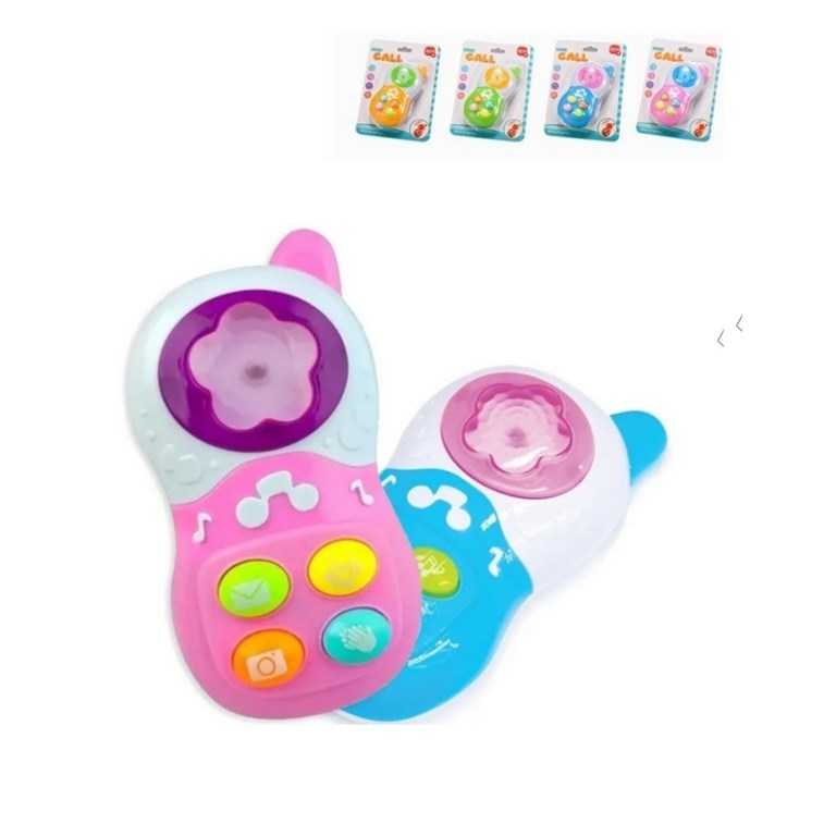 JI-24-01 CELULAR INFANTIL A PILA CON LUZ Y SONIDO