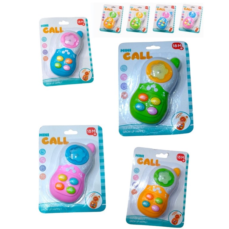JI-24-01 CELULAR INFANTIL A PILA CON LUZ Y SONIDO