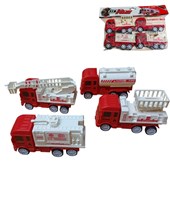 553-40 CAMION BOMBERO X 4 EN BOLSA PVC