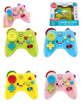 5688-5X JOYSTIK INTERACTIVO INFANTIL CON LUZ Y SONIDDO