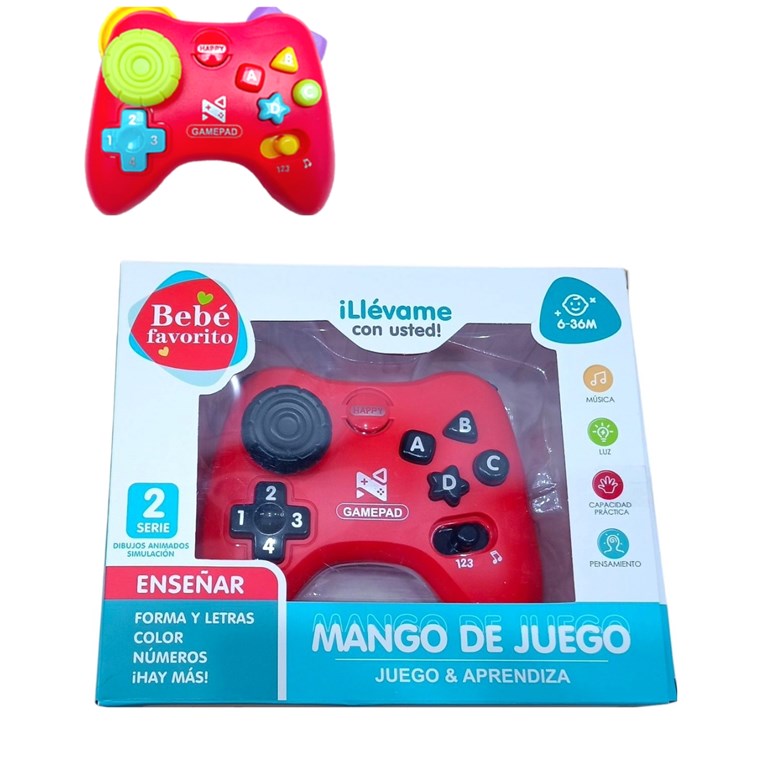 5688-8X JOYSTIK INTERACTICO CON LUZ Y SONIDO