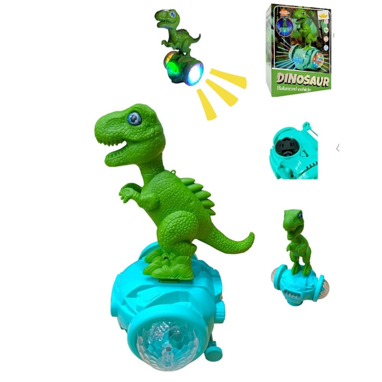 ZX578-1 DINOSAURIO A PILA CON LUZ Y SONIDO EN CAJA
