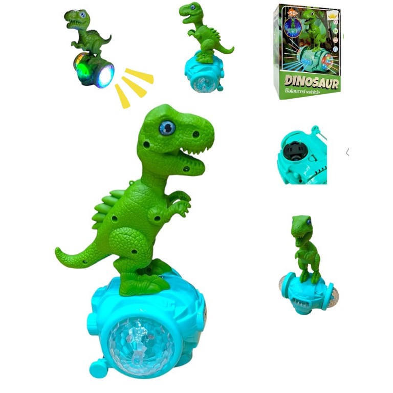 ZX578-1 DINOSAURIO A PILA CON LUZ Y SONIDO EN CAJA