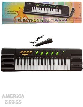 XH-322A ORGANO PIANO MUSICAL CON MICROFONO EN CAJA PARA NIÑO