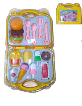 SET DE COMIDA X16PCS EN VALIJA 42 CM