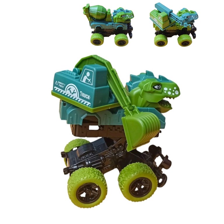 852 CAMION MOSNTER DINO DE CONSTRUCCION X 12 PCS EN CAJA DISPLAY