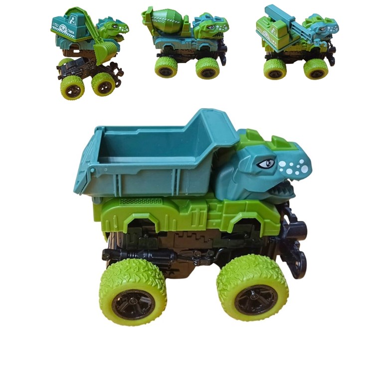 852 CAMION MOSNTER DINO DE CONSTRUCCION X 12 PCS EN CAJA DISPLAY